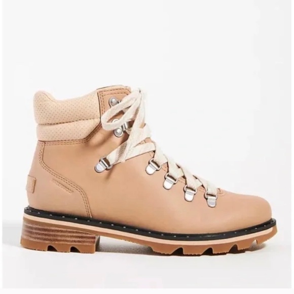 SOREL Lennox Waterproof Hiker Boot - Tan- Size 8 - EUC! - Picture 2 of 9
